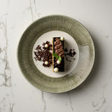 Assiettes classiques Churchill Bamboo Ceramic Spinwash Alpines 206mm (Lot de 12)