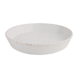 Bols plats ronds mouchetés blancs Olympia Cavolo 220mm (lot de 4)