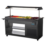 Buffet réfrigéré Polar série G noir - NISBETS