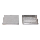 Bac de récupération de bar en inox Olympia 150x150 mm - NISBETS