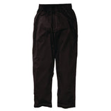 Pantalon de cuisine mixte Baggy Chef Works noir L - NISBETS