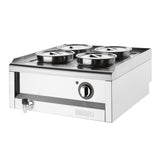 Bain-marie 4 pots Série 600 Buffalo