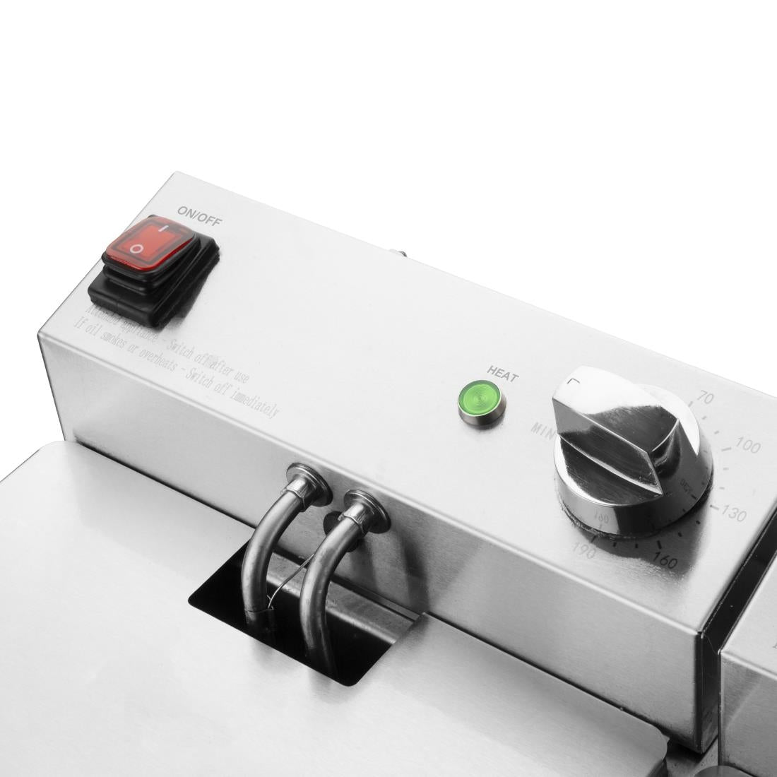 Friteuse double Buffalo - 2x5L 2x2,8kW