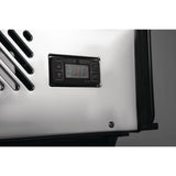 Vitrine de comptoir réfrigérée économe en énergie Polar Série G noire 160L - FRANCE CHR