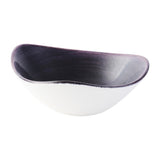 Bols triangulaires Churchill Stonecast Patina Purple 185mm (Lot de 12)