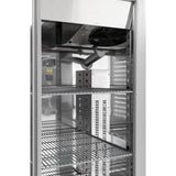 Vitrine réfrigérée négative double porte économe en énergie Polar Série U