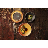 Assiettes plates terre de sienne Olympia Canvas 26,5 cm  (Lot de 6)