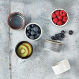 Pots à sauce noirs Olympia Cavolo 67mm (lot de 12)