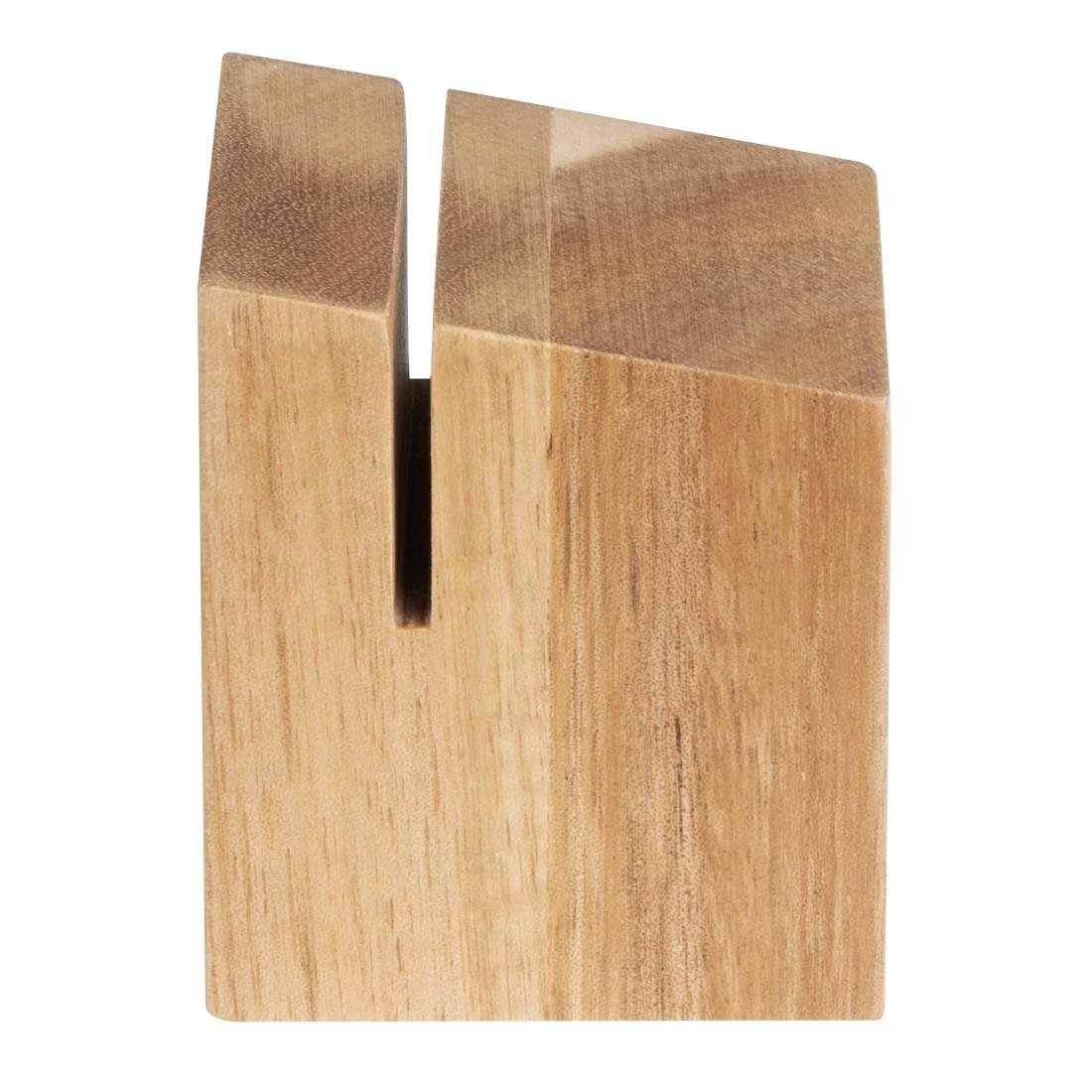 Porte-menu en bois Olympia - NISBETS