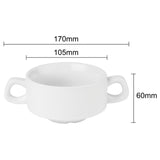 Bols À Soupe Empilables Olympia Athena (Lot de 12) - NISBETS
