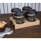 Gobelets boissons chaudes PLA simple paroi compostables 34 cl Fiesta Compostable (x1000) - NISBETS