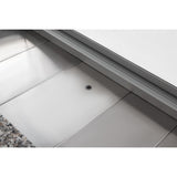 Comptoir de service réfrigéré noir Zoin Tibet - Taille 150 mm