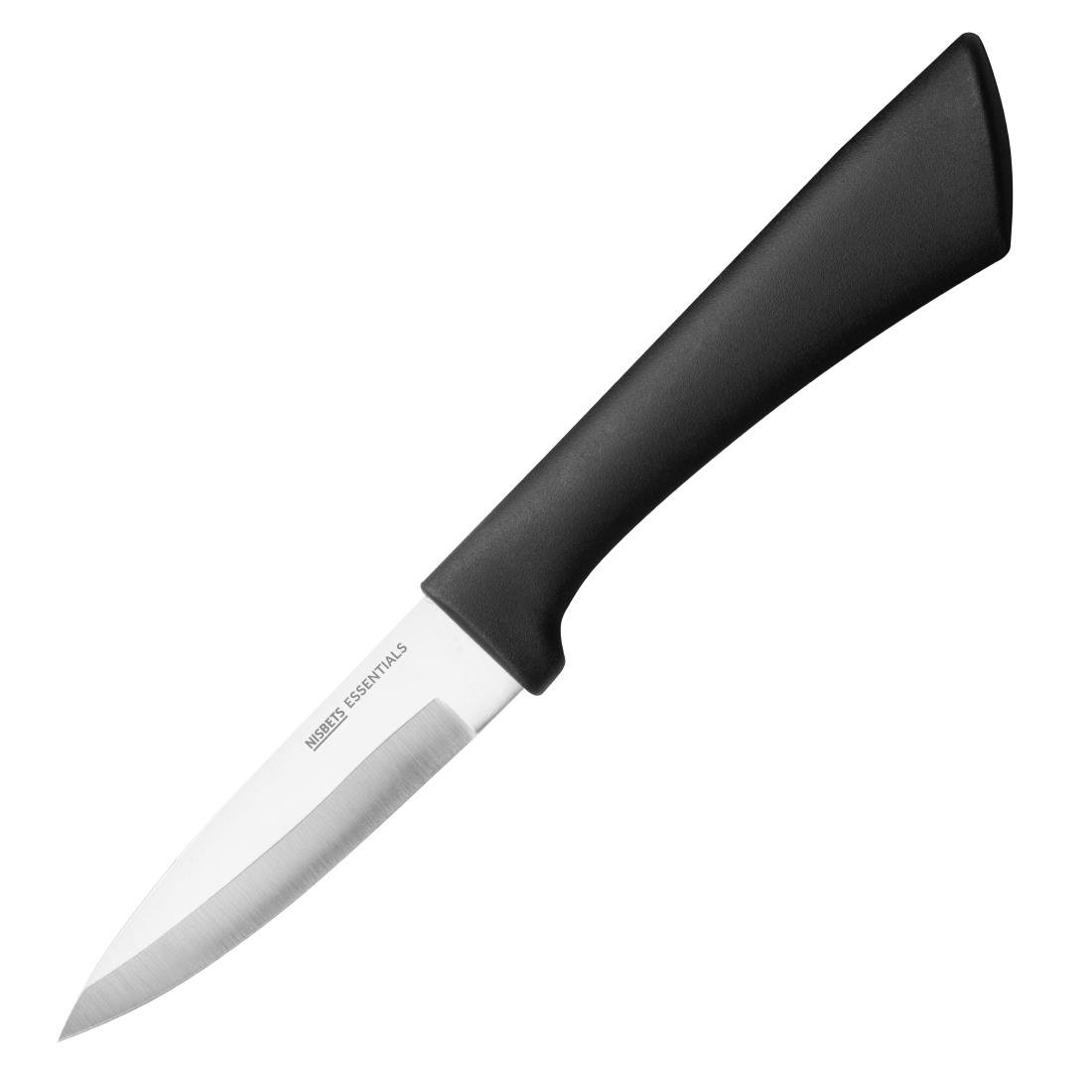 Couteau d'office Nisbets Essentials Noir 9 cm - NISBETS