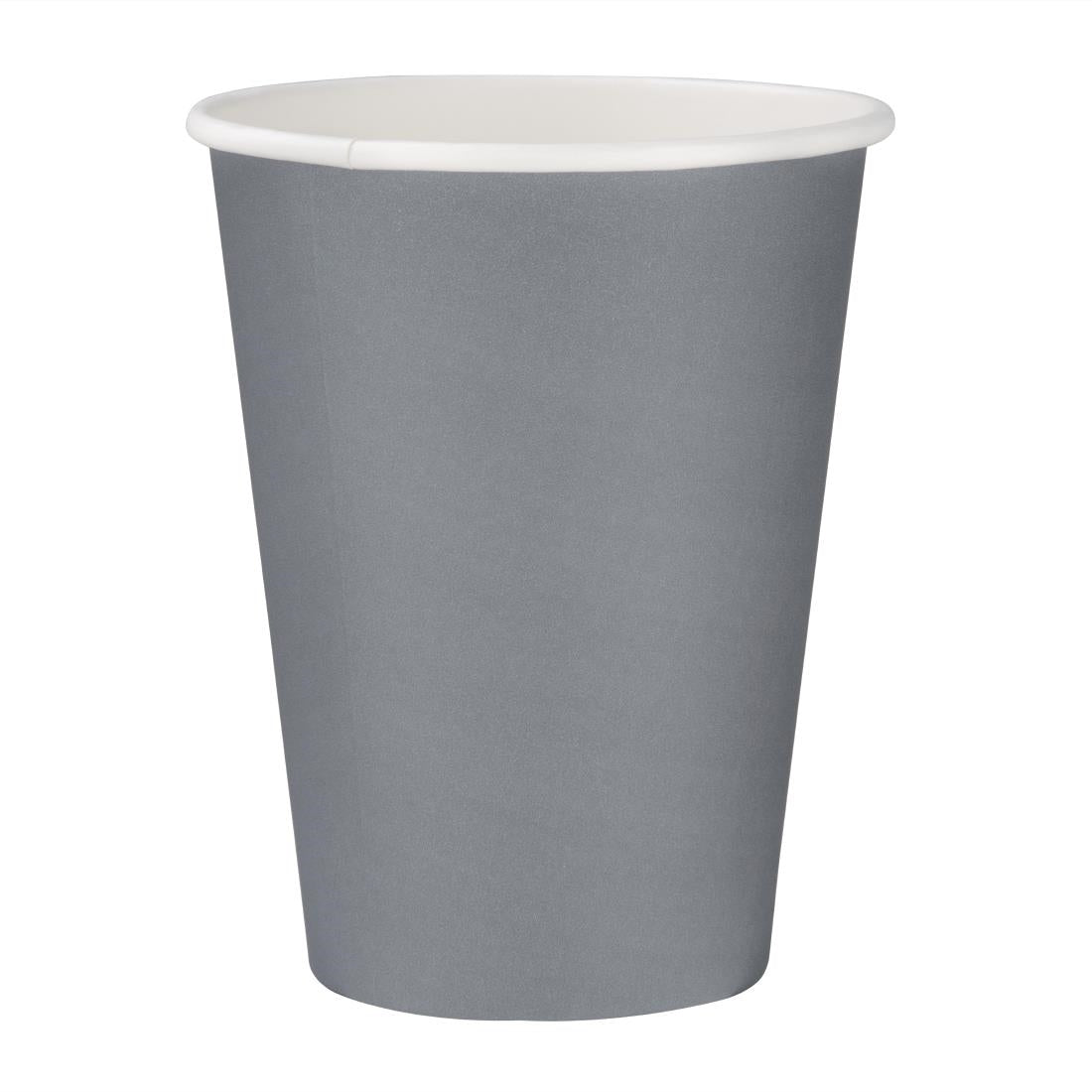 Gobelets simple paroi Fiesta Recyclable anthracite 340ml (lot de 1000) - NISBETS
