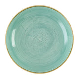 Assiettes coupes rondes Churchill Stonecast Mint 248mm (Lot de 12)