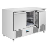 Comptoir à salade Polar série U froid ventilé - NISBETS