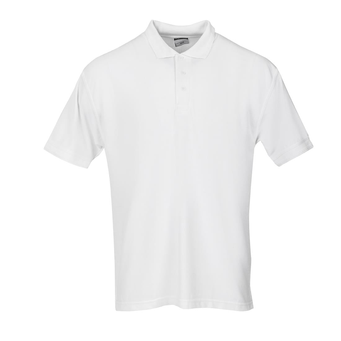 Polo mixte blanc S - NISBETS