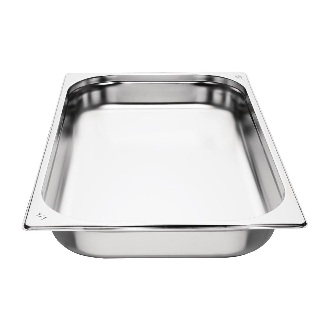 Bacs GN 1/1 inox 65mm Nisbets Essentials (lot de 3)