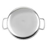 Plat double poignée en inox martelé Olympia Table Presentation 180mm