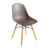 Chaise moulée PP avec structure métallique Arlo Bolero - NISBETS
