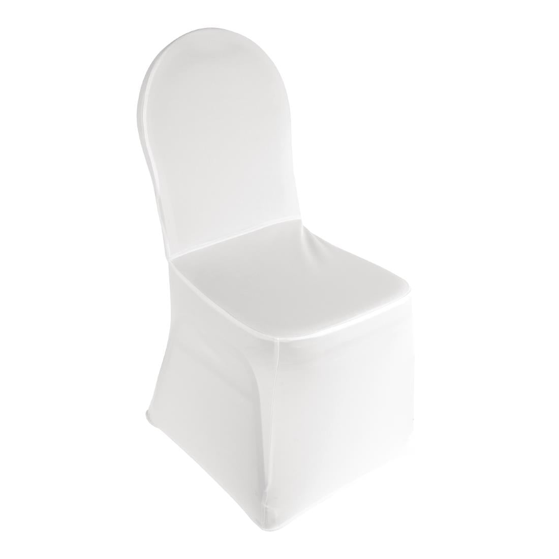 Housse de chaise de banquet Bolero blanche - NISBETS