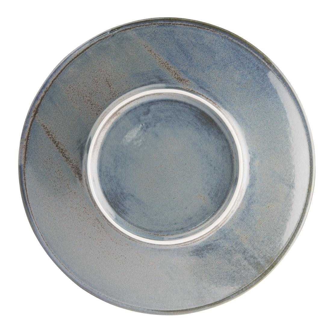 Assiettes plates Olympia Ember Blue 275mm (lot de 4)