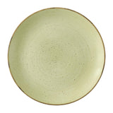 Assiettes avec rebord Churchill Stonecast Raw Green Evolve 260mm (Lot de 12)