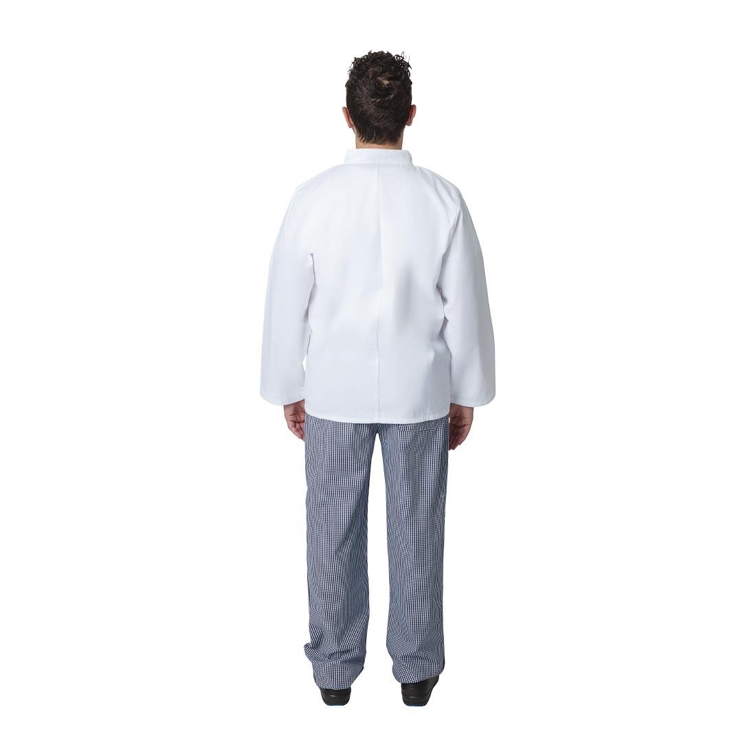 Veste de cuisine mixte Whites Vegas manches longues blanche - NISBETS