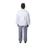Veste de cuisine mixte Whites Vegas manches longues blanche - NISBETS