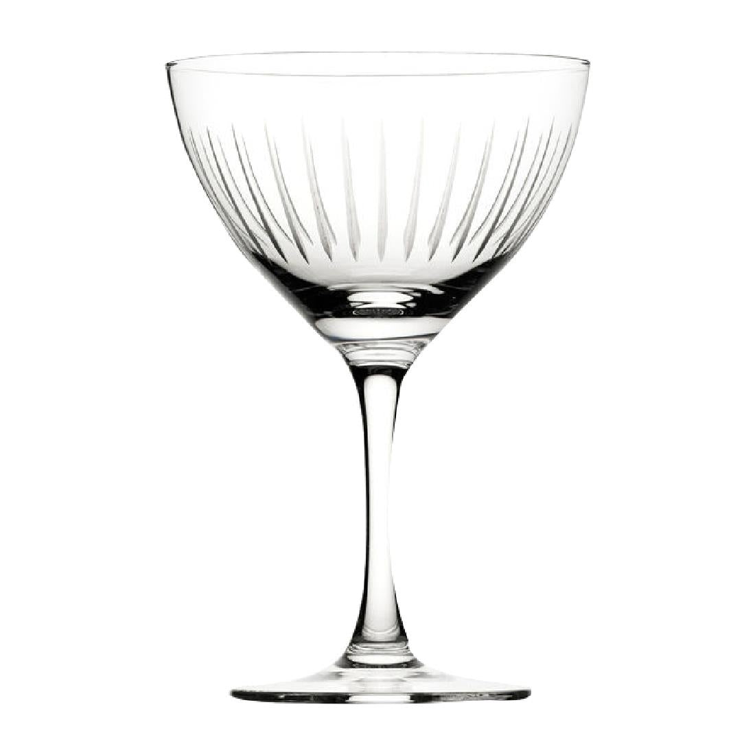 Verres à martini Utopia Raffles Lines 190 ml (lot de 6)