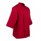 Veste de cuisine mixte Chef Works rouge - NISBETS
