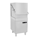 Lave-vaisselle numérique à capot Buffalo avec pompe de vidange 9,7 kW triphasé