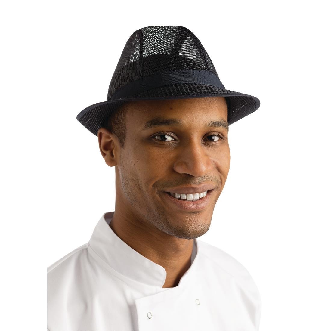 Chapeau Trilby bleu marine - NISBETS