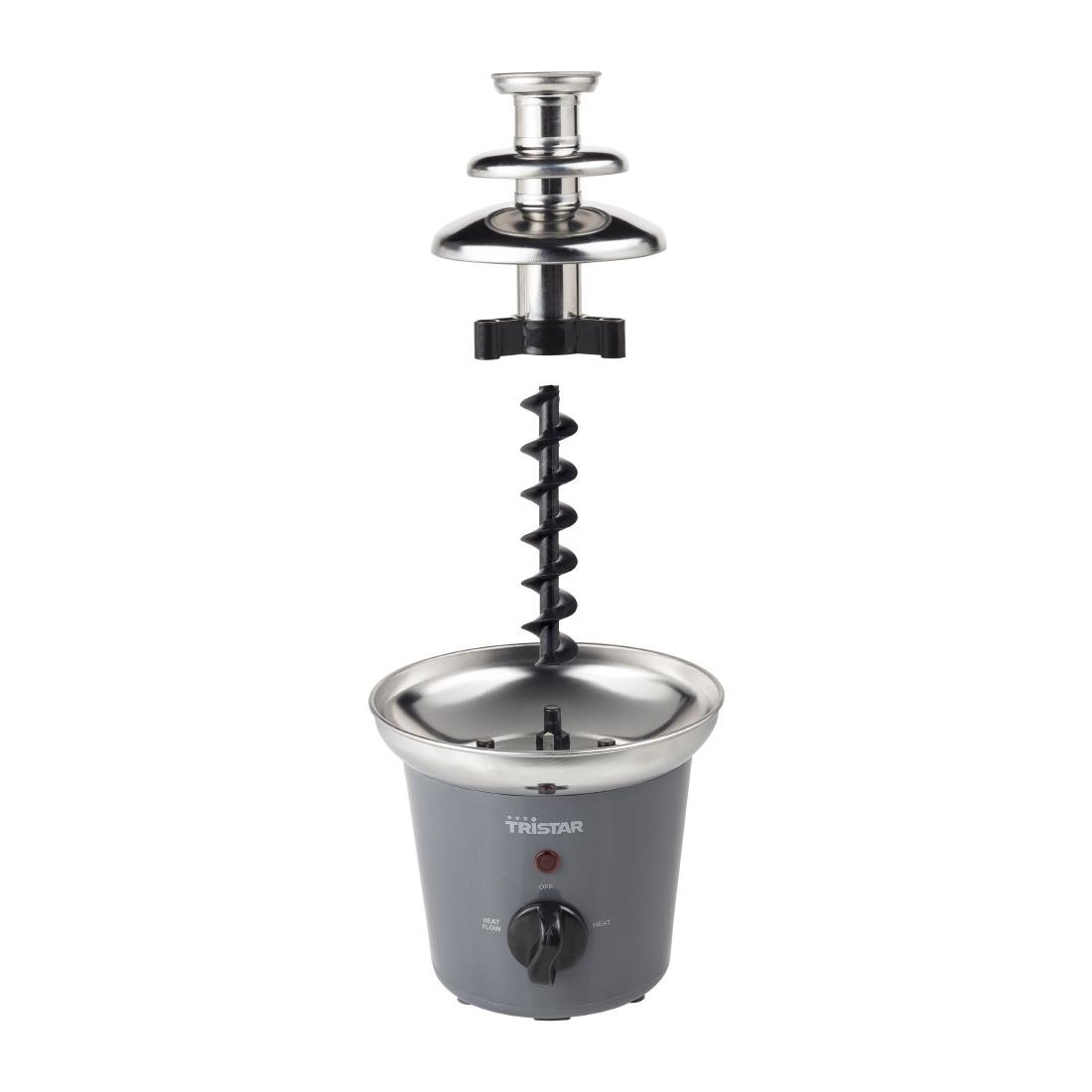 Fontaine à chocolat Tristar CF-1603 niveaux en acier inoxydable