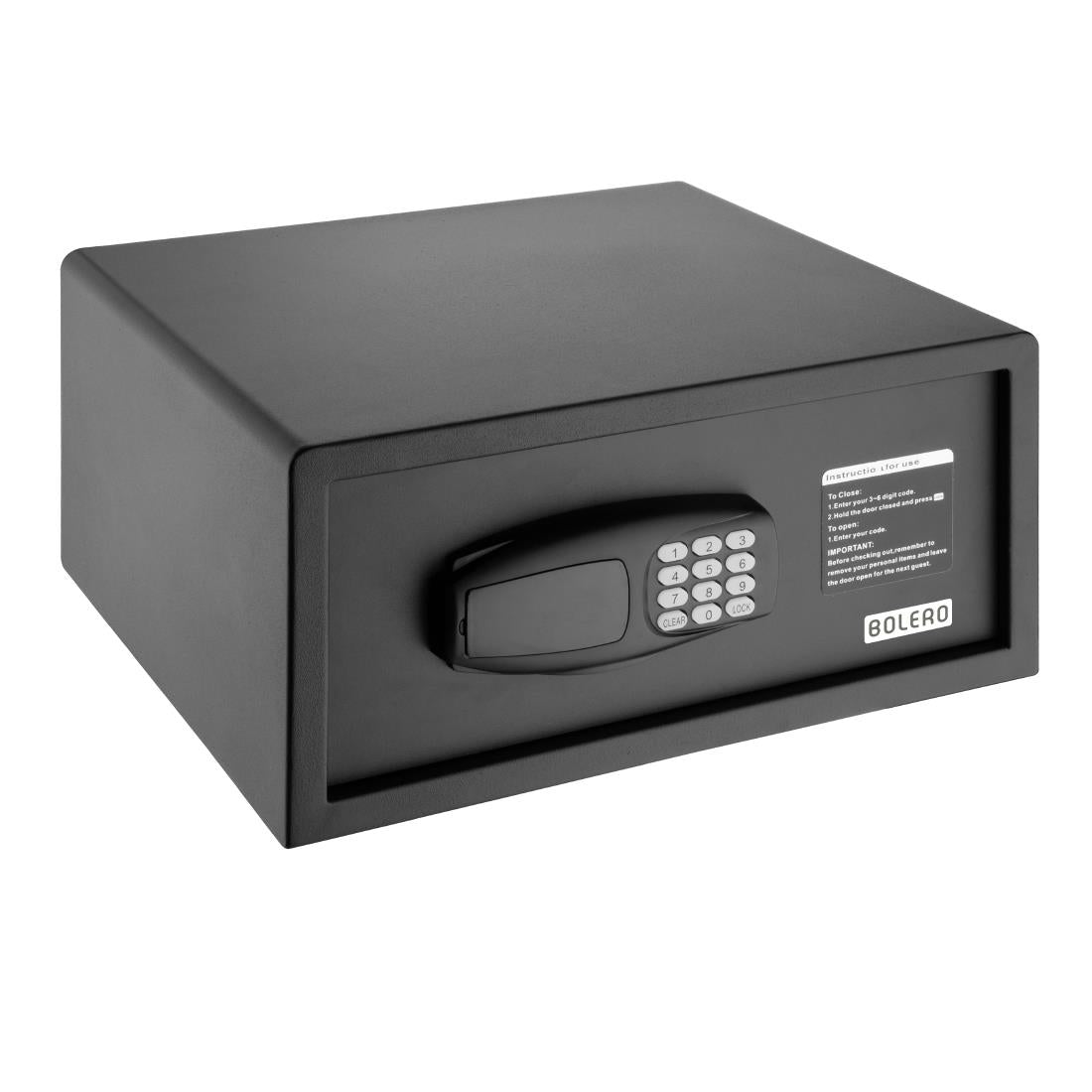 Coffre-fort d'hôtel pour ordinateur portable Bolero