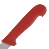 Couteau à trancher denté Hygiplas rouge 248mm - NISBETS