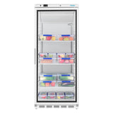 Vitrine réfrigérée positive Polar Série C blanche 600L
