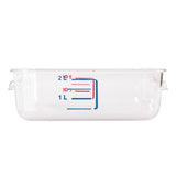 Boîte carrée de stockage 2L Rubbermaid - NISBETS