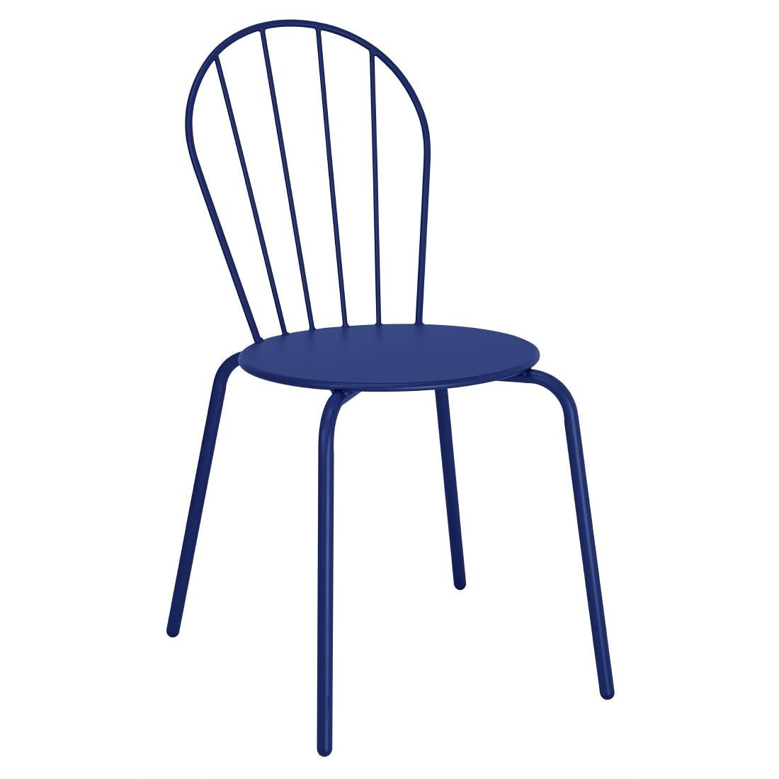 Chaises Bolero Adeline bleu - NISBETS
