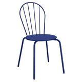 Chaises Bolero Adeline bleu - NISBETS