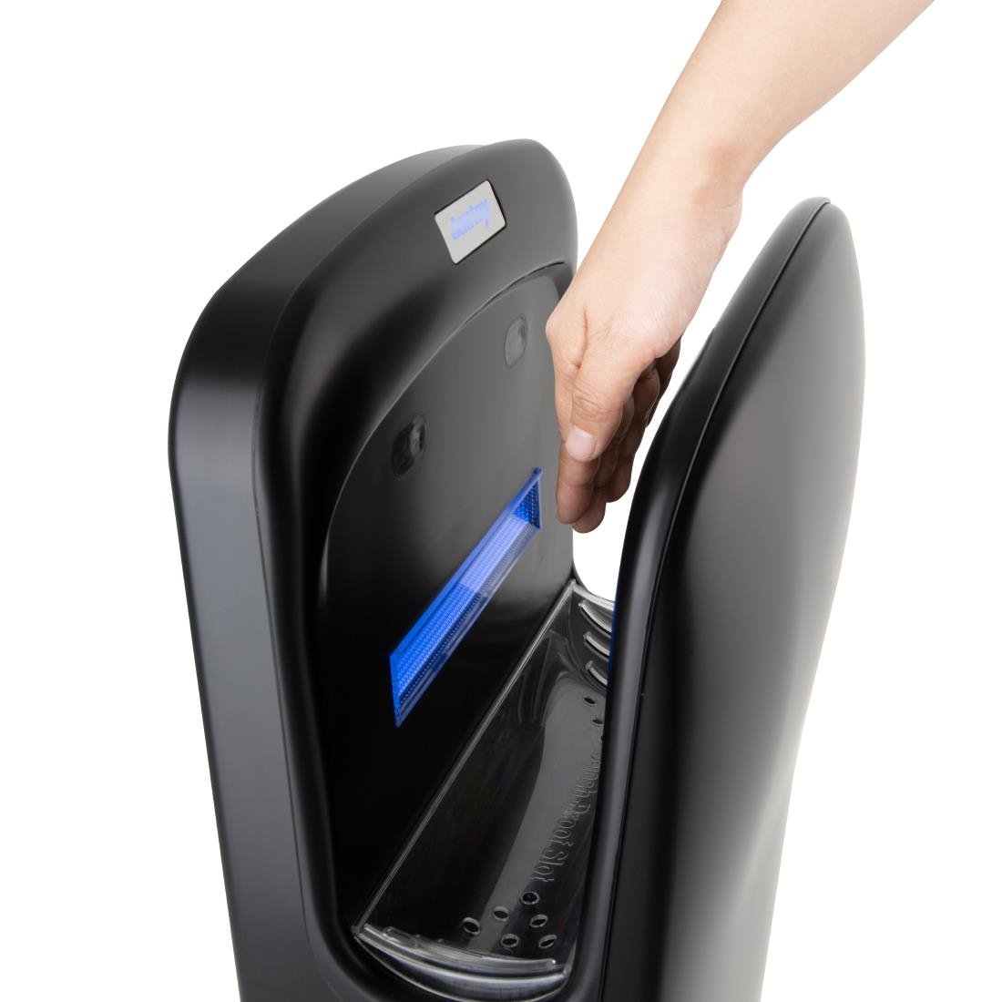 Sèche-mains ultra-rapide Jantex noir - NISBETS