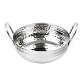 Plat Kadai en inox martelé Olympia Table Presentation 170mm