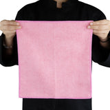 Chiffons en microfibre Jantex roses (lot de 5)