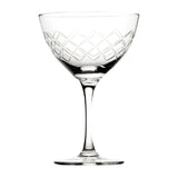 Verres à martini Utopia Raffles Diamond 190 ml (lot de 6)