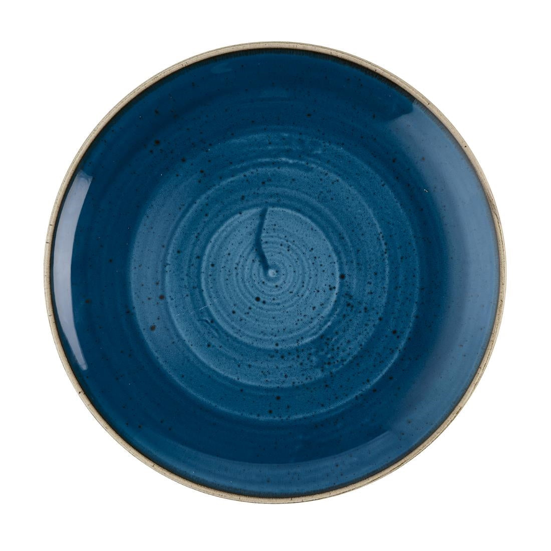 Assiettes rondes Churchill Stonecast Java Blue Evolve 260mm (Lot de 12)