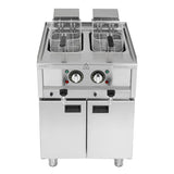 Friteuse électrique double cuve Buffalo Série 600 2x 8L