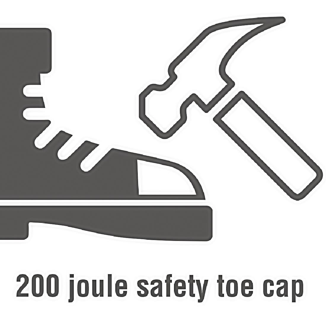 Chaussures de sécurité mixtes Nisbets Essentials noires - Taille 42