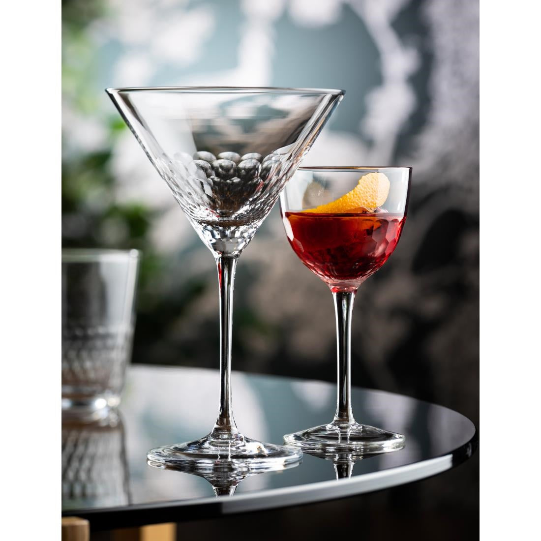 Verres à pied nid d'abeille Raffles Nick et Nora Utopia 170ml (lot de 6)