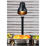Lampe chauffante sur pied Buffalo noir mat 250 W - NISBETS