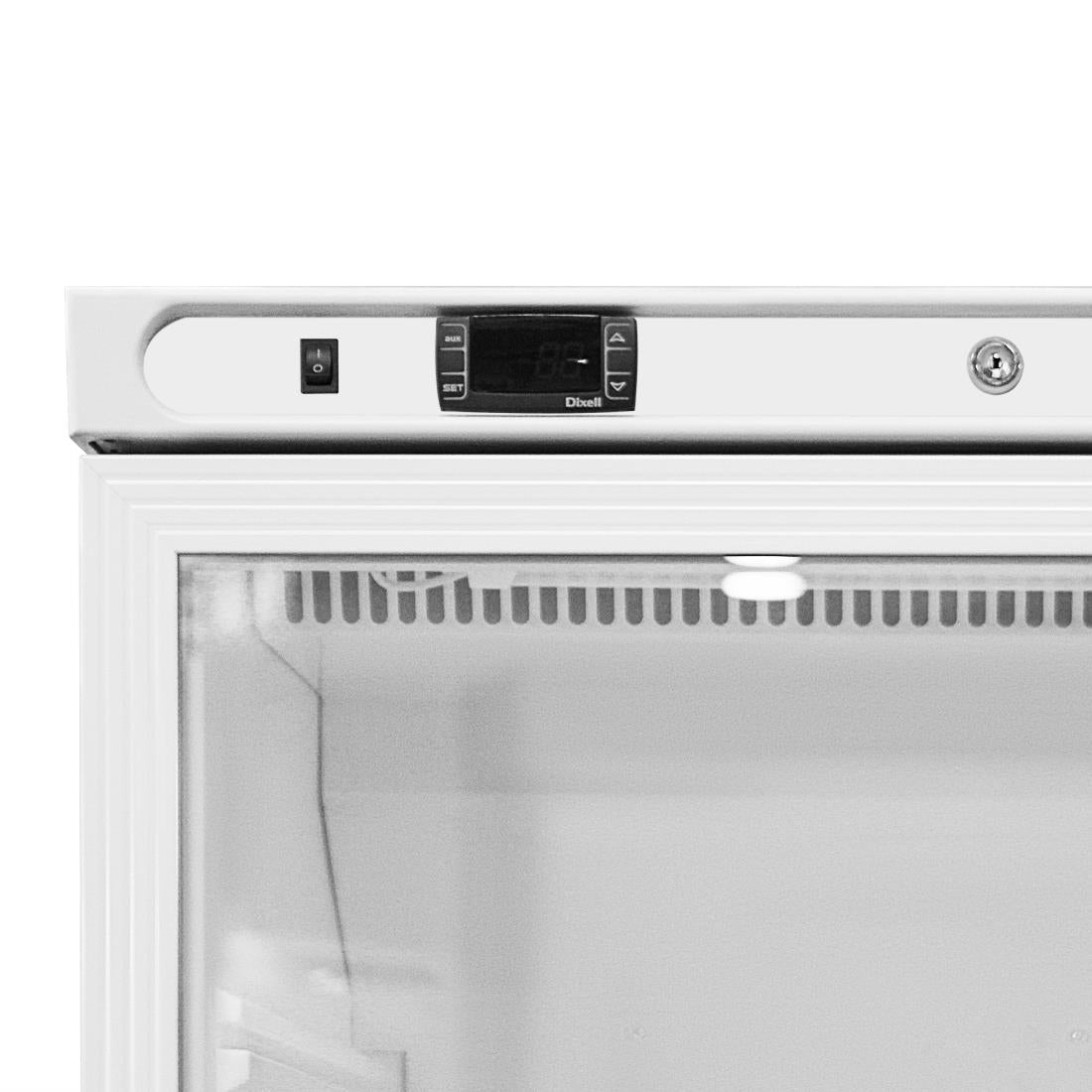Vitrine réfrigérée positive Polar Série C blanche 600L